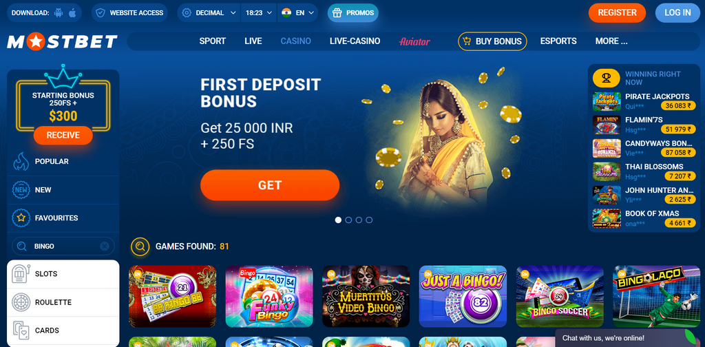 Registrace a přihlášení na Mostbet CZ